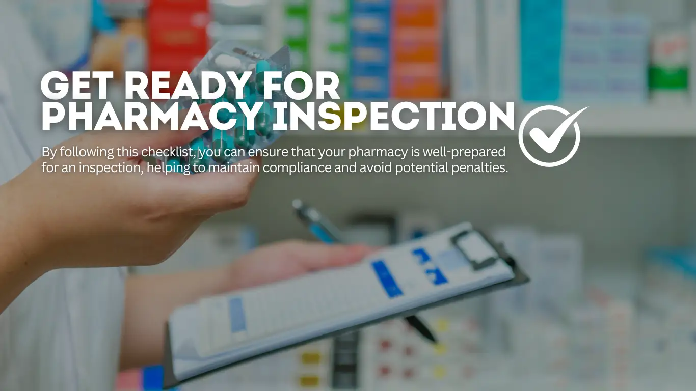 Pharmacy inspection checklist