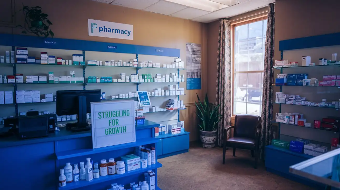 Pharmacy business struggling for growth