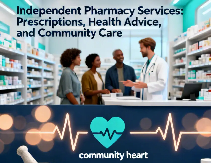 Independent Pharmacy Services: Prescriptions, Health Advice, and Community Care