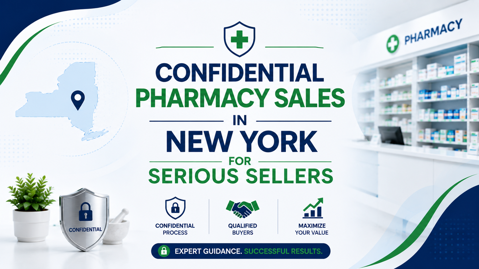 Confidential Pharmacy Sales in New York for Serious Sellers