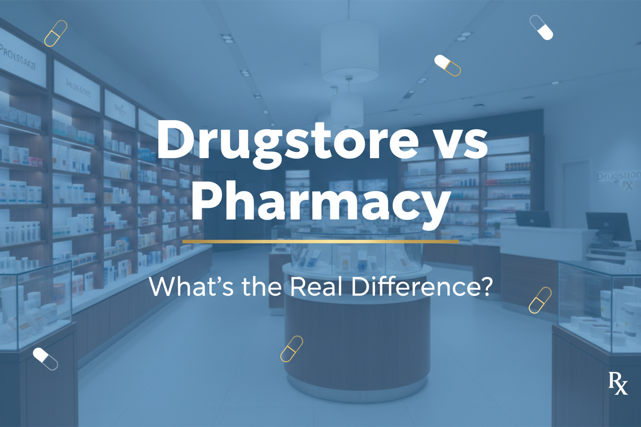 What is the Difference Between Drugstore and a Pharmacy?