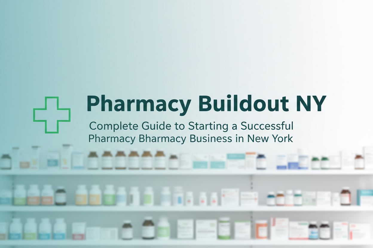 Pharmacy Buildout NY: Complete Guide to Starting a Successful Pharmacy Business in New York