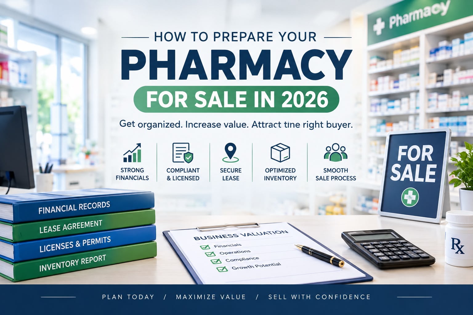 How to Prepare Your Pharmacy for Sale in 2026